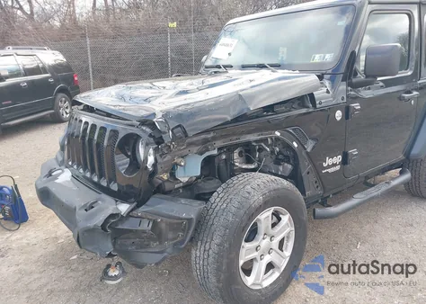 2020 Jeep Wrangler Sport S 4X4 from USA, damaged, VIN 1C4GJXAN4LW229071